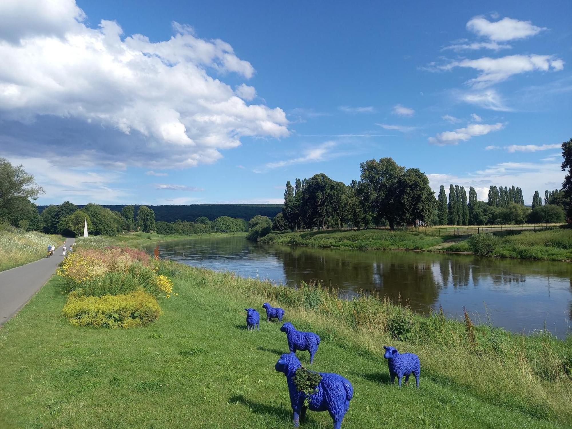 Ferienwohnung Feld Und Wiese Höxter Exterior foto